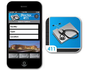 Doctor 411 App Screenshot Image